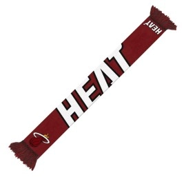 NBA Miami Heat Scarf, Team Colors, One Size
