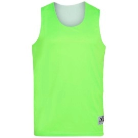 Adult Wicking Polyester Reversible Sleeveless Jersey - gOLD WHITE - S(D0102H7Yc4T)