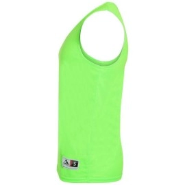 Adult Wicking Polyester Reversible Sleeveless Jersey - gOLD WHITE - S(D0102H7YcT8)