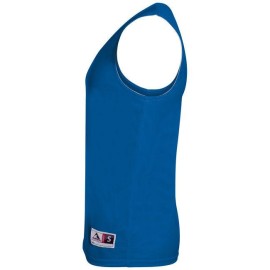 Youth Wicking Polyester Reversible Sleeveless Jersey - gOLD WHITE - S(D0102H7YVQ6)