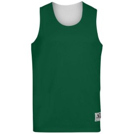 Youth Wicking Polyester Reversible Sleeveless Jersey - gOLD WHITE - S(D0102H7YVLP)