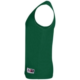 Youth Wicking Polyester Reversible Sleeveless Jersey - gOLD WHITE - S(D0102H7YVLP)
