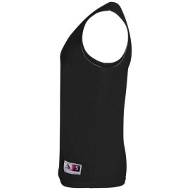 Youth Wicking Polyester Reversible Sleeveless Jersey - gOLD WHITE - S(D0102H7YVg8)