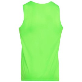 Adult Wicking Polyester Reversible Sleeveless Jersey - gOLD WHITE - S(D0102H7YcTJ)