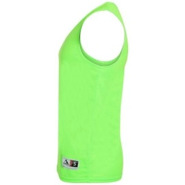 Adult Wicking Polyester Reversible Sleeveless Jersey - gOLD WHITE - S(D0102H7YcTJ)