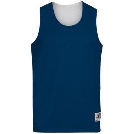 Youth Wicking Polyester Reversible Sleeveless Jersey - gOLD WHITE - S(D0102H7YVcJ)