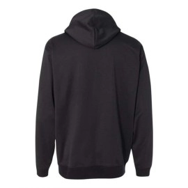 J. America Polyester Tailgate Hooded Sweatshirt - Black, S