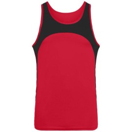 Adult Wicking Polyester Sleeveless Jersey with contrast Inserts - gOLD WHITE - S(D0102H7YLS2)