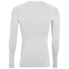 Adult Hyperform Long-Sleeve compression Shirt - WHITE - 2XL(D0102H7YZZT)