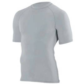 Youth Hyperform compress Short-Sleeve Shirt - WHITE - L(D0102H7YVA2)