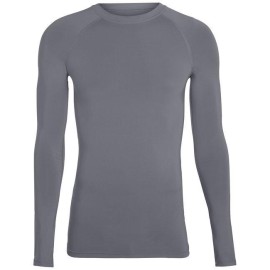 Adult Hyperform Long-Sleeve compression Shirt - WHITE - 2XL(D0102H7YZ18)