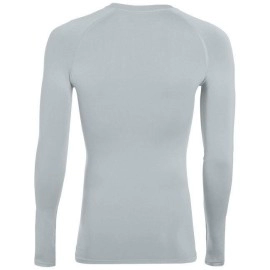 Adult Hyperform Long-Sleeve compression Shirt - WHITE - 2XL(D0102H7YZ1P)