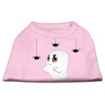 Mirage Pet Products Sammy The ghost Screen Print Dog Shirt Size 12 Light Pink