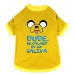 Adventure Time Jake Saliva Pet T-Shirt: Small