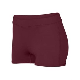 Augusta Sportswear Girls' Dare Shorts - Maroon, M