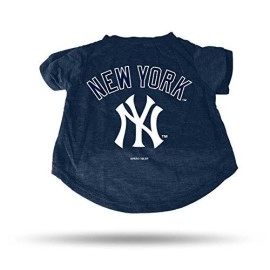 Rico Industries MLB New York Yankees Pet Tee ShirtPet Tee Shirt Size M, Team Colors, Size M
