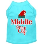 Mirage Pet Products Middle Elf Screen Print Dog Shirt Aqua XXXL