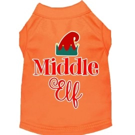 Mirage Pet Products Middle Elf Screen Print Dog Shirt Orange XXXL