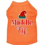 Mirage Pet Products Middle Elf Screen Print Dog Shirt Orange