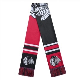 Forever Collectibles NHL Chicago Blackhawks Big LogoColorblock, Team Colors, One Size