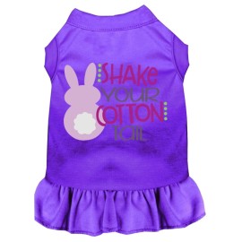 Mirage Pet Product Shake Your cotton Tail Screen Print Dog Dress Purple XXXL (20)