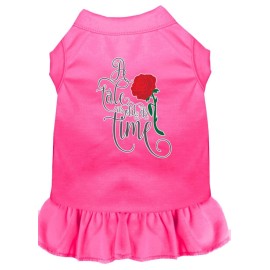 Mirage Pet Product Timeless Tale Screen Print Dog Dress Bright Pink XL