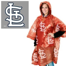 Wincraft MLB St. Louis cardinals Rain Poncho Team colors One Size