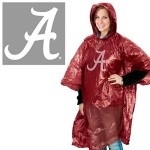 Wincraft NcAA Alabama crimson Tide Rain Poncho Team colors One Size