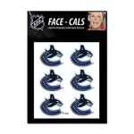 WinCraft NHL Vancouver Canucks Face Tattoos, Team Colors, One Size