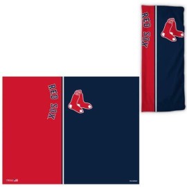 MLB Boston Red Sox Fan Wrap Face Covering, Team Colors, One Size