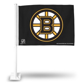 Rico Industries Industries Boston Bruins Standard Double Sided Double Sided Car Flag - 16