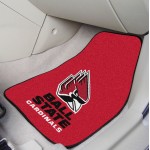 Ball State University 2 Piece Front car Mats