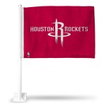 Rico Industries NBA Basketball Houston Rockets Standard Double Sided Car Flag