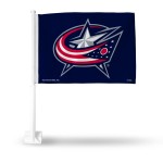 Rico Industries NHL Columbus Blue Jackets Car Flag with included Pole