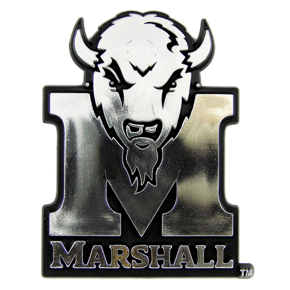 Fanmats, Marshall University Molded Chrome Emblem