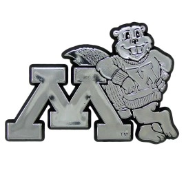 Fanmats, University of Minnesota Molded Chrome Emblem