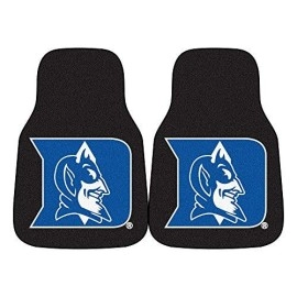 Fanmats - 5223 FANMATS NCAA Duke University Blue Devils Nylon Face Carpet Car Mat 18