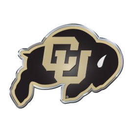 Fanmats, University of Colorado Embossed Color Emblem