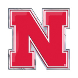 Fanmats, University of Nebraska Embossed Color Emblem