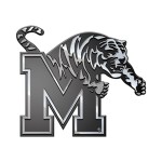 Fanmats, University of Memphis Molded Chrome Emblem