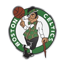 Boston Celtics Heavy Duty Aluminum Embossed Color Emblem