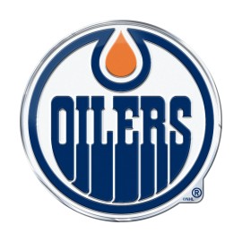 Fanmats, NHL - Edmonton Oilers Embossed Color Emblem