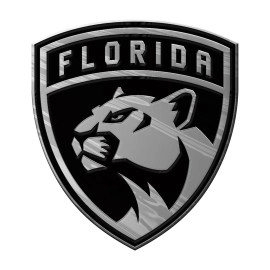 Fanmats, NHL - Florida Panthers Molded Chrome Emblem