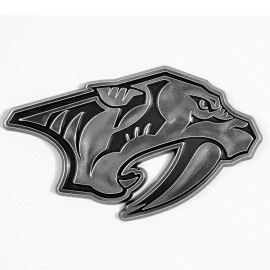 Fanmats, NHL - Nashville Predators Molded Chrome Emblem