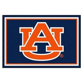 FANMATS 17982 NCAA Auburn University 5 x 8 Rug, 60