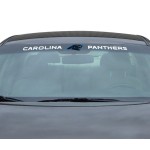 FANMATS NFL - Carolina Panthers Sun Stripe Windshield Decal 3.25 in. x 34 in.