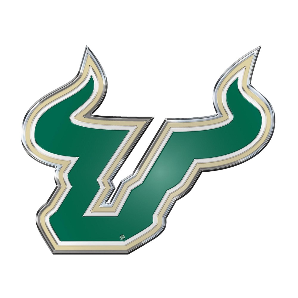 Fanmats, University of South Florida Embossed Color Emblem