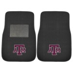 Texas A&M 2-piece Embroidered car Mats 18x27(D0102H5RHJV)