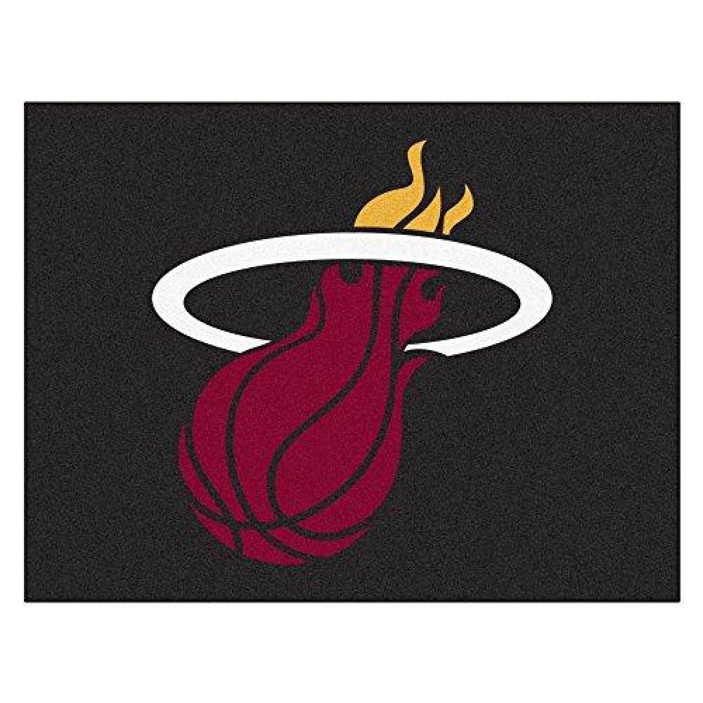 FANMATS NBA - Miami Heat Rug - 34 in. x 42.5 in.