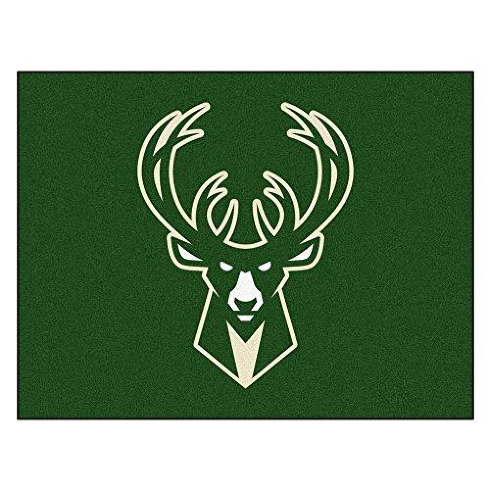 FANMATS NBA - Milwaukee Bucks Rug - 34 in. x 42.5 in. (19455)